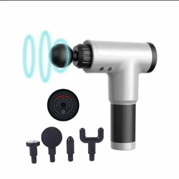 4 Head Premium Body Massage Gun - Image 4