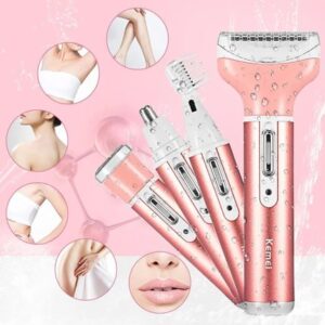 Kemei KM-6637 Multi Functional 4 In 1 Shaver