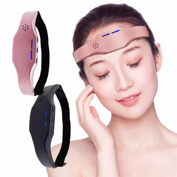 Wireless Help Sleep Head Massager Night Monitor Headache Migraine Relief Aid Massage Device