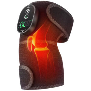 Heat therapy joint wrap massager